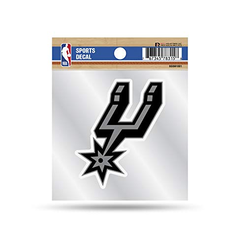 Rico Industries San Antonio Spurs 4"x4" Small Style Decal