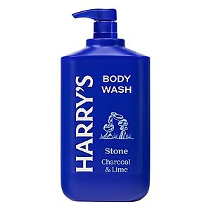 30-fl-oz Harry's Men's Body Wash Stone (Charcoal & Lime) $5.40 w/ S&S