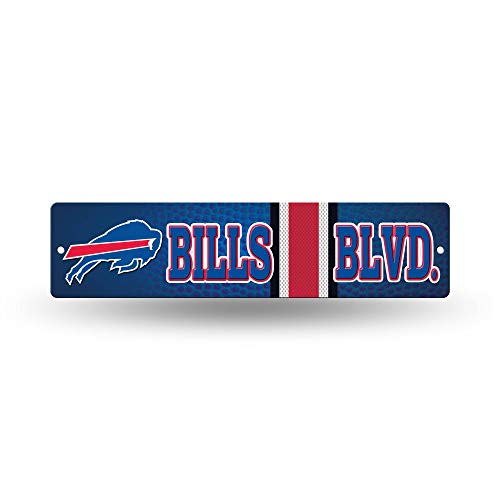 NFL Buffalo Bills 16-inch Plastic Street Sign Décor