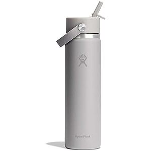 $15*: 24-Oz Hydro Flask Wide Flex Straw Cap Insulated Water Bottle at Amazon