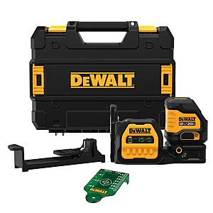399:DEWALT 20V Max Cordless Green Cross-Line Laser Level (Tool Only) at HomeDepot