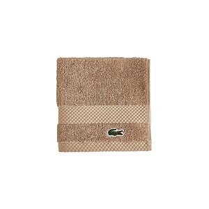 Lacoste Home Heritage Anti-Microbial Supima Cotton Washcloth (13" x 13",Sand) $6 + Free Shipping w/ Prime or on $35