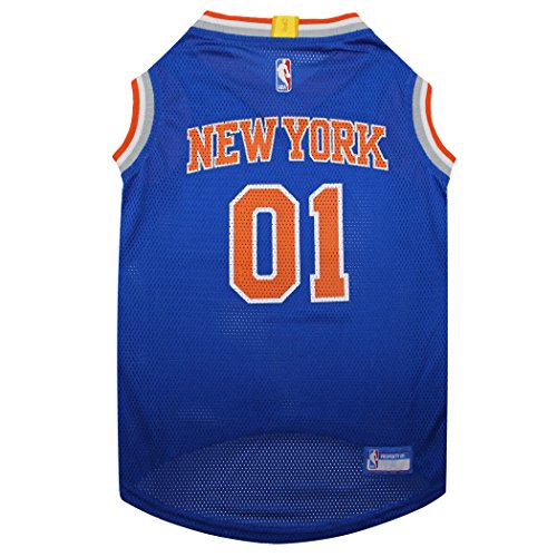 Pets First NBA NEW YORK KNICKS...Tank Top Basketball Pet Jersey