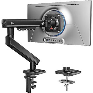 Huanuo FlowLift Pro Single Monitor Arm w/ MechaSpring & Vesa Mount (13" - 32" Screen Size) $18.59 + Free Shipping w/ Prime or on $35