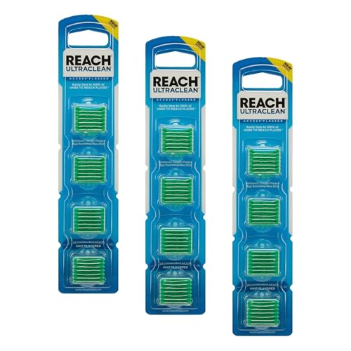 REACH Ultraclean Access Flosse...s & Kids,28 Count (Pack of 3