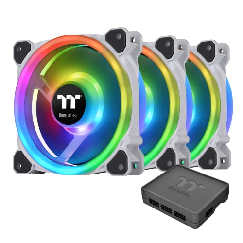 Thermaltake Riing Trio 12 RGB...Radiator Fan,CL-F126-PL12SW-A
