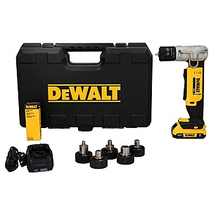 DeWalt 20V MAX Lithium-Ion Copper Swage Tool with 2 Ah Battery,Charger and Kitbox $289