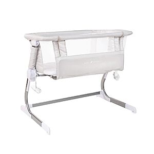 129.95:Baby Delight Beside Me Dreamer Bassinet,Bedside Sleeper,Driftwood Grey