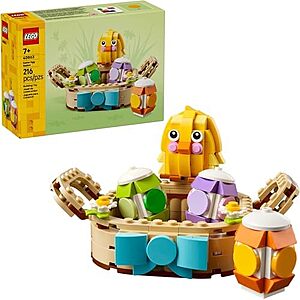 11.99 | 216-Piece LEGO Seasonal:Easter - Easter Egg Basket (40863,2026) at Amazon