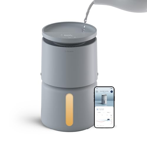 BLUEAIR Room Humidifier - Drea...for Bedroom and Home Use,Grey