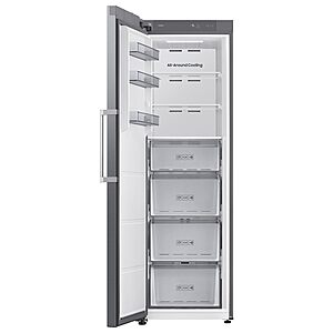 Samsung 11.4 Cu.Ft.Convertible Upright Freezer with Flexible Fridge Conversion,All-Around Cooling $799