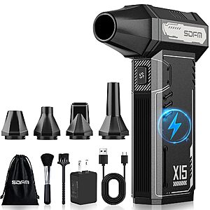 SDFM x15 Compressed Air Duster w/ USB-C Charger $29.99 + FS