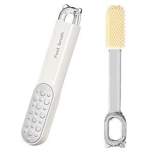 [Prime] VISDOLL Double-Sided Stainless Steel Foot File (White) $2.50 + Free Shipping