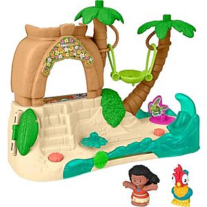 16.49** | Fisher-Price Little People Toddler Toy Disney Princess Moana Adventure Village Playset with Figures at Amazon