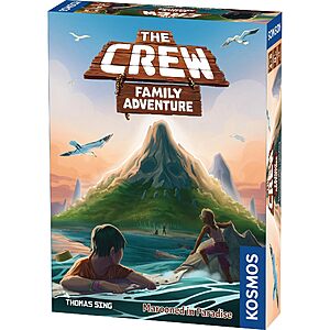 10.50:The Crew:Family Adventure - Marooned in Paradise,Cooperative Card Game
