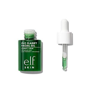 1-Oz e.l.f.SKIN PLZ Clarify Facial Oil w/ Salicylic Acid $8.65 w/ S&S + Free Shipping w/ Prime or on $35