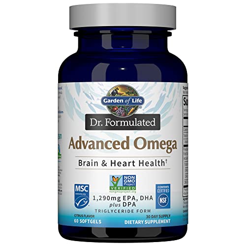 Garden of Life Dr.Formulated...t Health,Non-GMO,60 Softgels