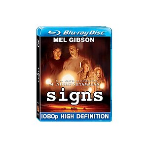 SIGNS (2002) [Blu-ray] $7.49 Amazon.com