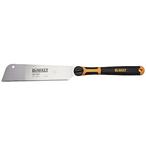 10-Inch DeWalt Pull Saw,Single Edge,Flush Cut $14.92 + Free Shipping w/ Prime or on $35