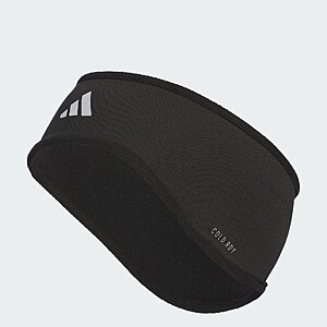 adidas Men's Alphaskin Headband (Black / Reflective Silver) $8.40 + Free S&H