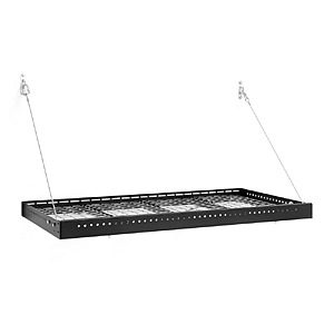 Home Depot - NewAge Pro Series 2ft.X 4ft.Wall Mounted Steel Shelf 2.0 in Black - $89.99