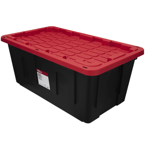 Hyper Tough 40 Gallon Extra Large Storage Bin with Snap Lid $23