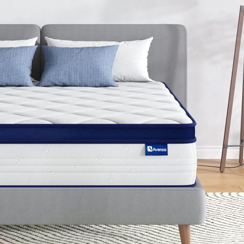 Avenco King Size Mattress,12...sure Relief & Motion Isolation