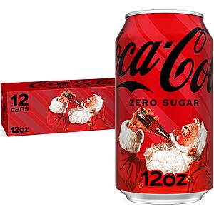 3x Coke zero 12 pack 12 Oz cans for $15.62