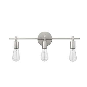 Better Homes & Gardens Modern 3-Light Vanity Fixture (Satin Nickel) $24.74 + Free Shipping w/ Walmart+ or on $35