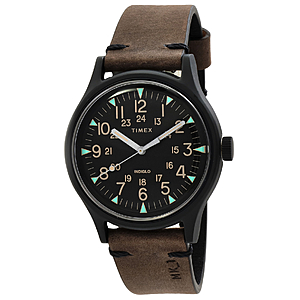 Indiglo by Timex Men's Adult Stainless Steel Expansion Band Wristwatch,Black,TW2R96900 $38.25