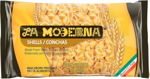 LA MODERNA,Shells,Made with...exican Pasta,7 oz (Pack of 5