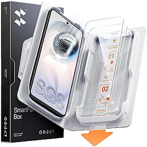 3-Pack SMARTDEVIL Samsung Galaxy 9H Tempered Glass Screen Protector (S26,S26+,S26 Ultra) $4.59 + Free Shipping w/ Prime or on $35
