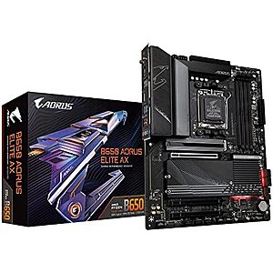 Resale,AC] $93.20 | GIGABYTE B650 AORUS Elite AX AMD B650 ATX Motherboard (Used - Like New) at Amazon