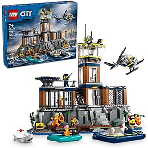 79.95 | 980-Piece LEGO City - Police Prison Island (60419,2024) at Amazon