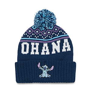 Women's Novelty Beanie Hat:Lilo & Stitch,Pokemon,Grinch,Rudolph & More $5 Each