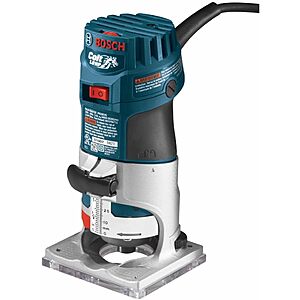 Bosch PR20EVS Colt 1HP 5.6-Amp Variable-Speed Palm Router w/ 1/4" Collet $79 + Free Shipping