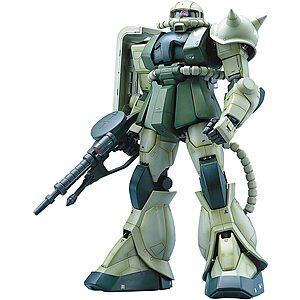 Bandai Hobby - Mobile Suit Gundam - MS-06F Zaku II Green PG Model Kit $103.78
