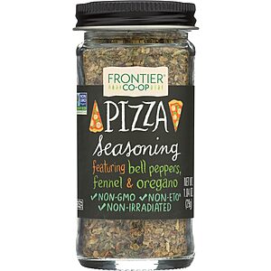 1-Ounce Frontier Co-op Pizza Seasoning Blend $2.49 w/ S&S + Free Shipping w/ Prime or on $35