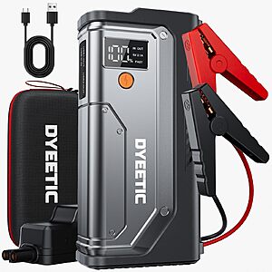 Dyeetic 7000A Jump Starter w/ 26800 mAh Powerbank $45.99 + Free Shipping