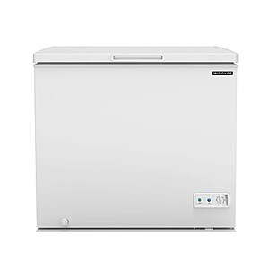 Frigidaire 7.0 cu ft Chest Freezer,White - Deep Freezer for Garage,Kitchen,Basement,Large Capacity for Bulk Storage $205