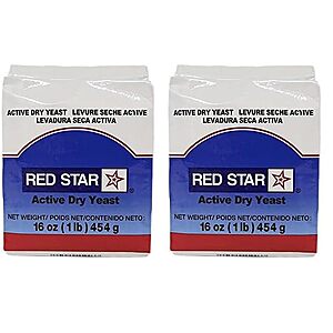 2-Pk 16-Oz Red Star Active Dry Yeast $9