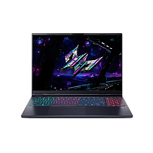 Acer Predator Helios Neo AI 16S (Cert. Refurb): 16" QHD+ 240Hz OLED, RTX 5070 Ti, Ultra 9 275HX, 32GB DDR5, 1TB SSD $1382.28 at Acer via eBay