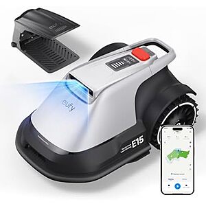 949.99* | E15 eufy Robot Lawn Mowers at Amazon