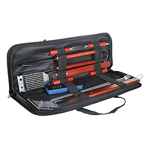 17 piece Room Essential BBQ Stainless Steel Grill Spatula Set Black,open box,$15.29 or new for $17.99,free shipping,ebay