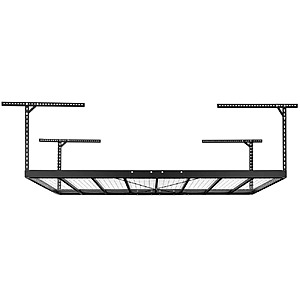 Home Depot - VersaRac Pro 4 ft.x 8 ft.Black Height-Adjustable Overhead Rack - $209.99