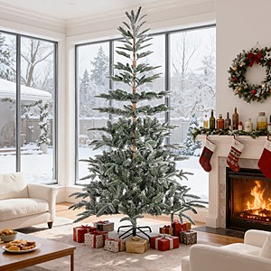 Vebreda 7' King Noble Fir Artificial Christmas Tree $65 + Free Shipping