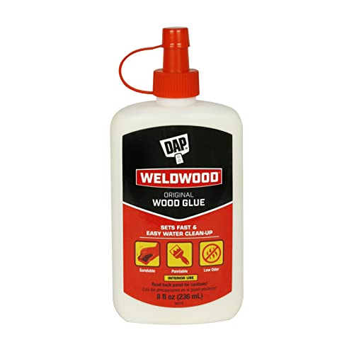 DAP Weldwood Original Wood Glue,Yellow,8 oz (7079800497