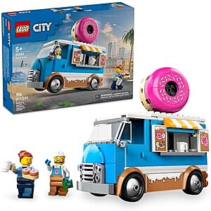 15.99* | 196-Piece LEGO City:Great Vehicles - Donut Truck (60452,2025) at Amazon
