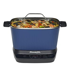 7.5-Qt PowerXL StirMax 9-in-1 Digital Multi-Cooker w/ Automatic Paddle to Stir & Shred $43.58 + Free Shipping