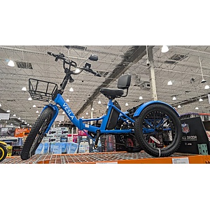 Vesla VS-900 Foldable Fat Tire Electric Trike - YMMV In Store Only $800